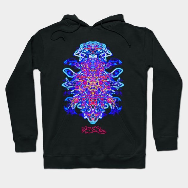 Psychedelic fantasy Hoodie by MetaRagz